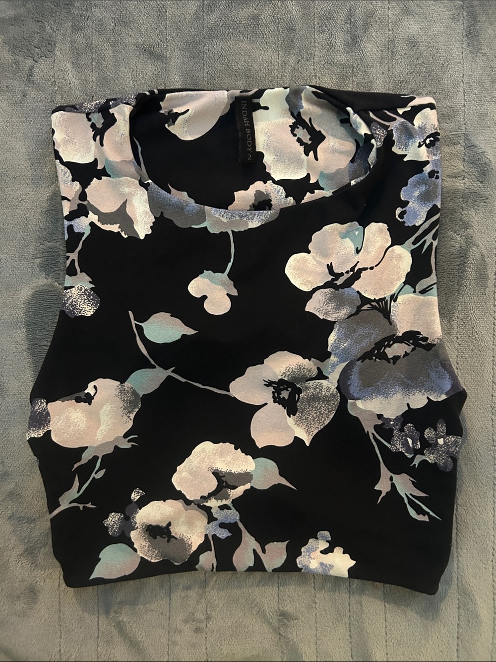 Floral Crewneck Women's Top by Indah